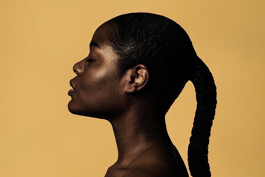 Creative individual portrait